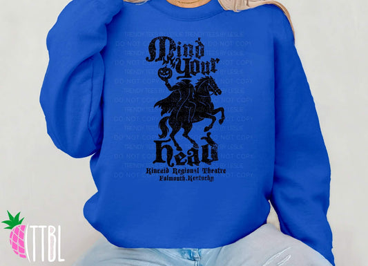 Mind Your Head Youth Tee - Front ONLY