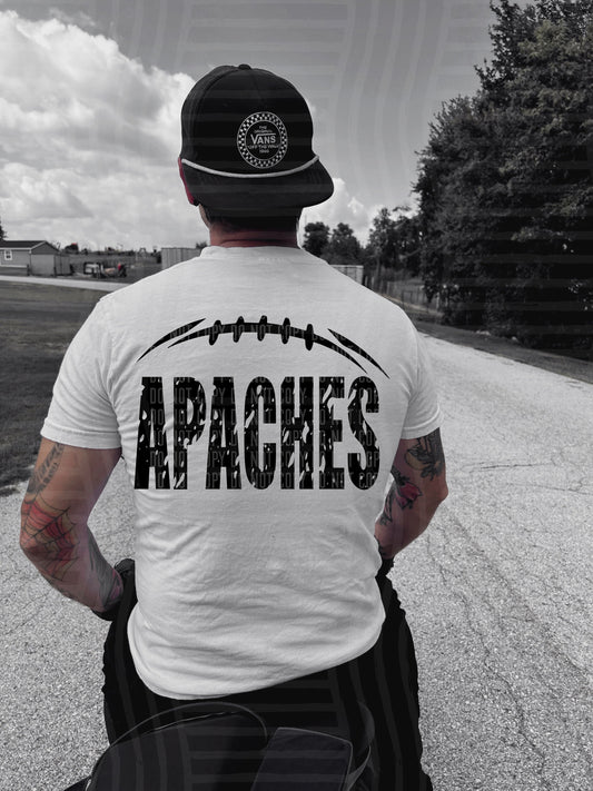Apaches (solid black football)
