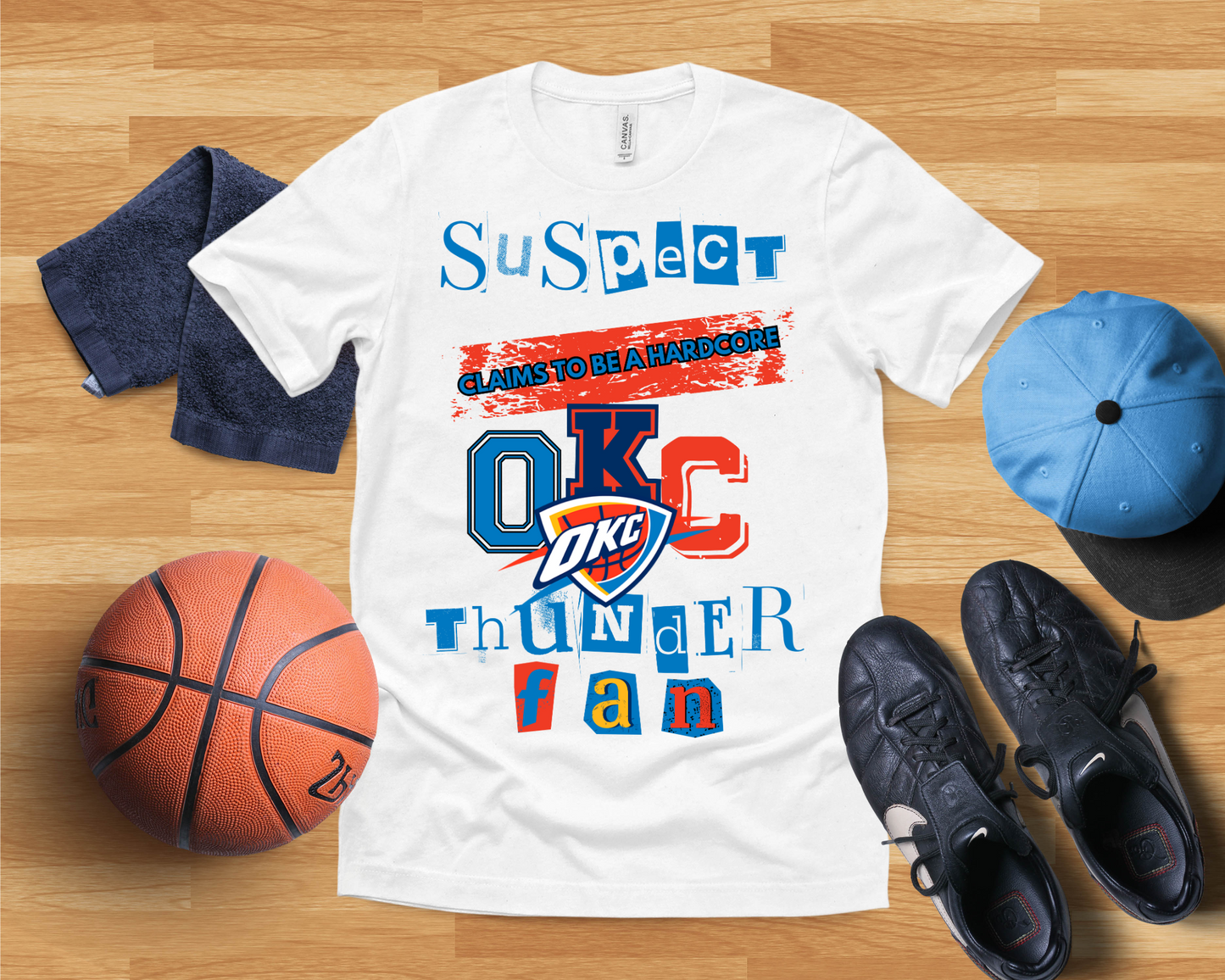 Suspect claims to be a hardcore OKC thunder fan