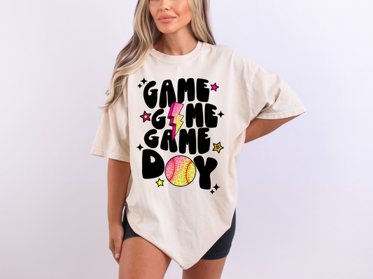 Game Day (pink/yellow leopard)