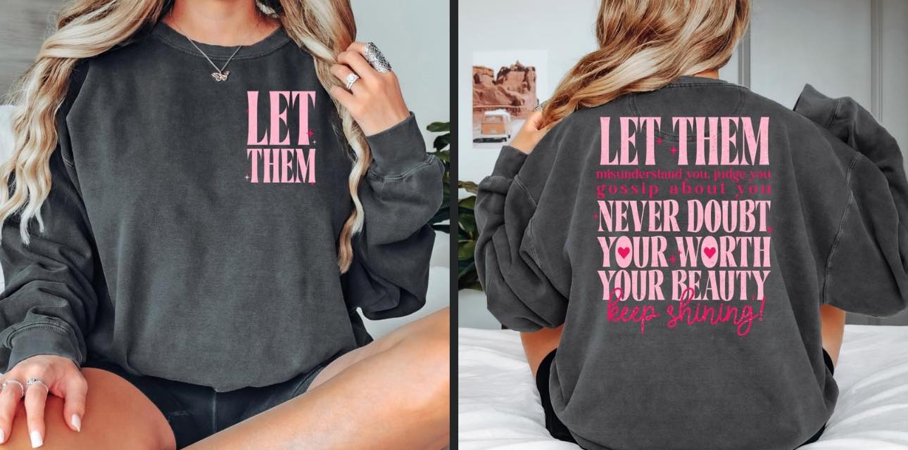 Let Them - Pink - POCKET ONLY