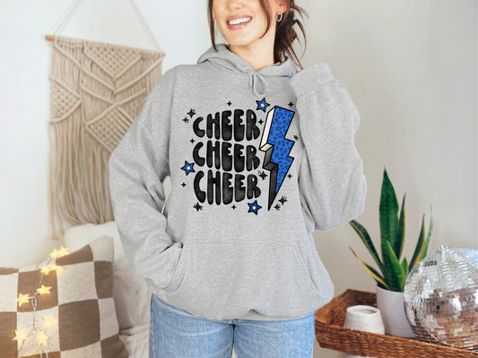 Cheer (blue leopard bolt)