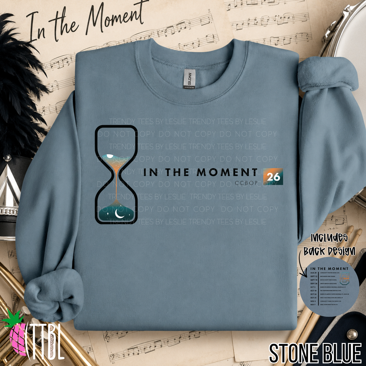 CCBOP In The Moment Show Shirt w/ Show Dates
