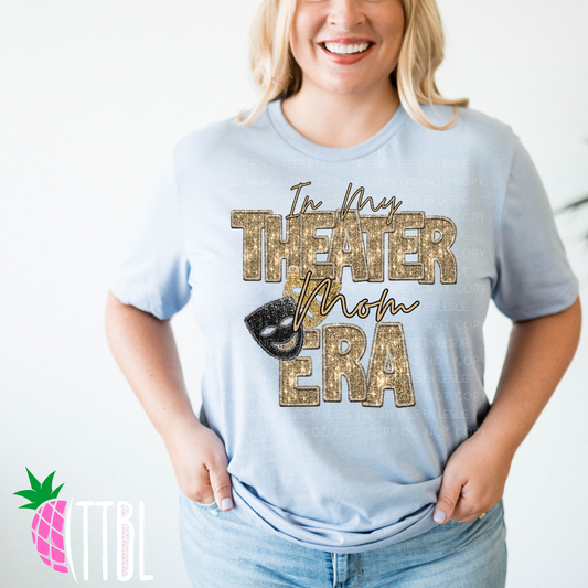 In My Theater Mom Era Leopard Adult Tee