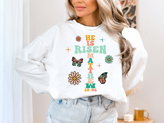 He is risen Matthew 28:06