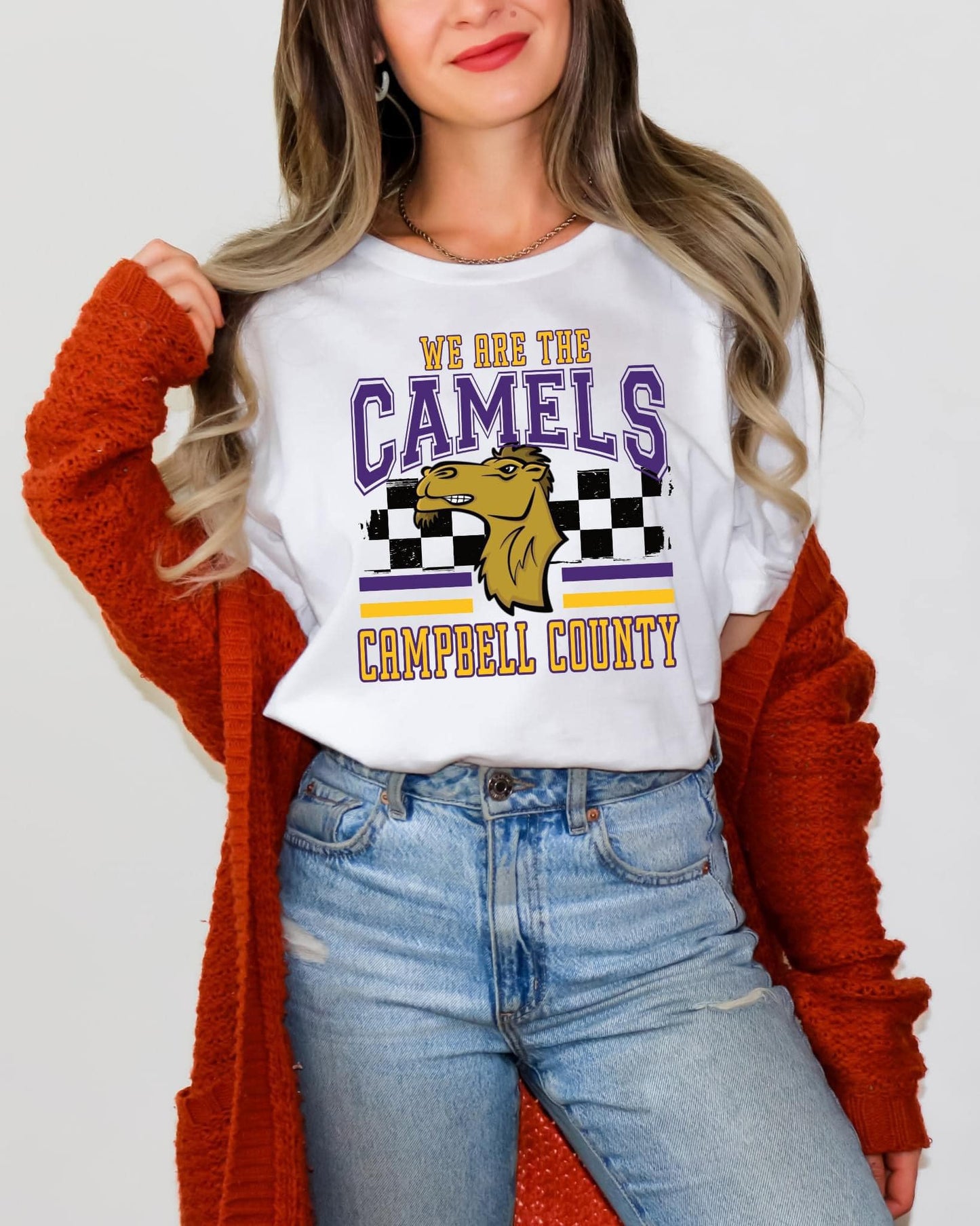 We are the Camels Campbell County  Checkered