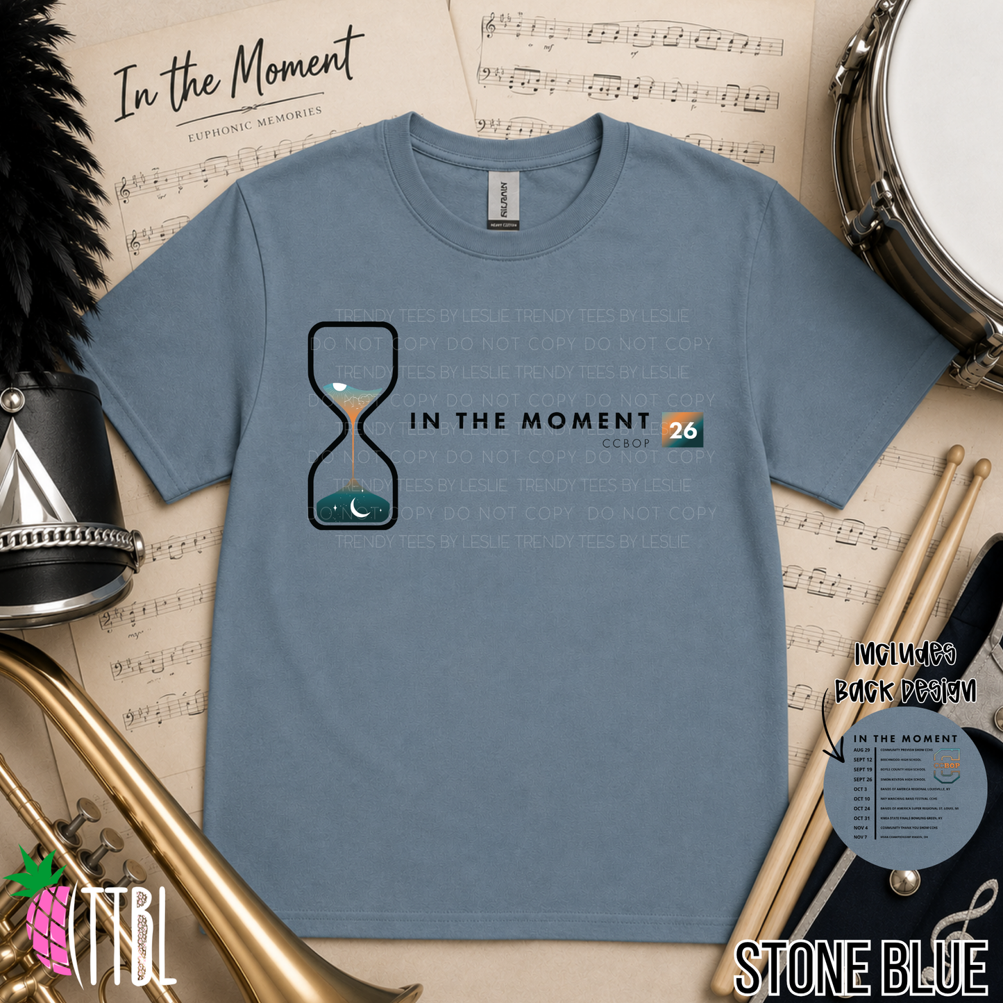 CCBOP In The Moment Show Shirt w/ Show Dates