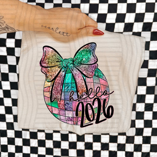 New Year 2026 Pastel Disco