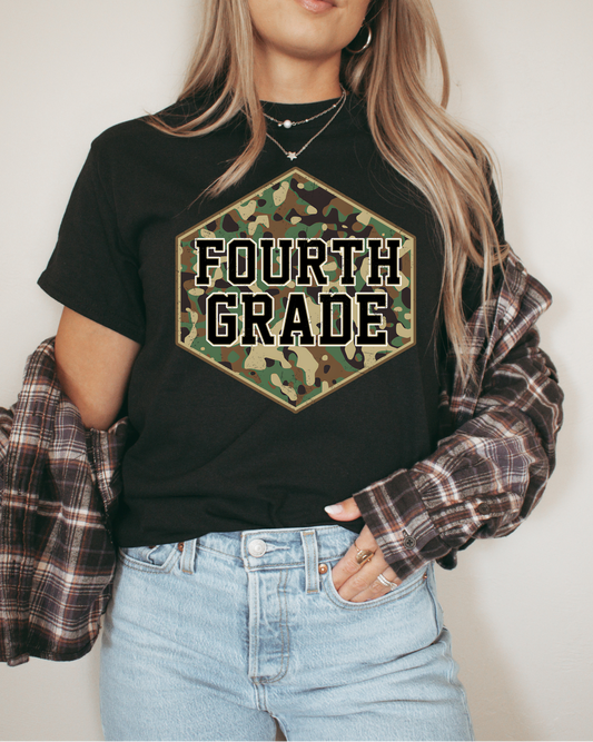 Fourth Grade Camo
