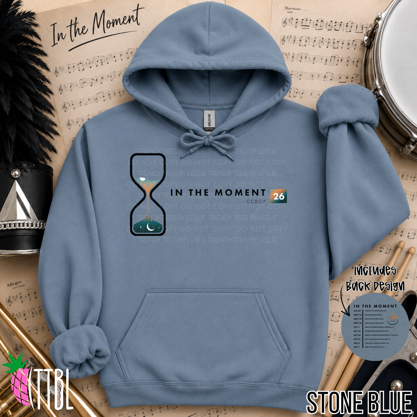 CCBOP In The Moment Show Shirt w/ Show Dates