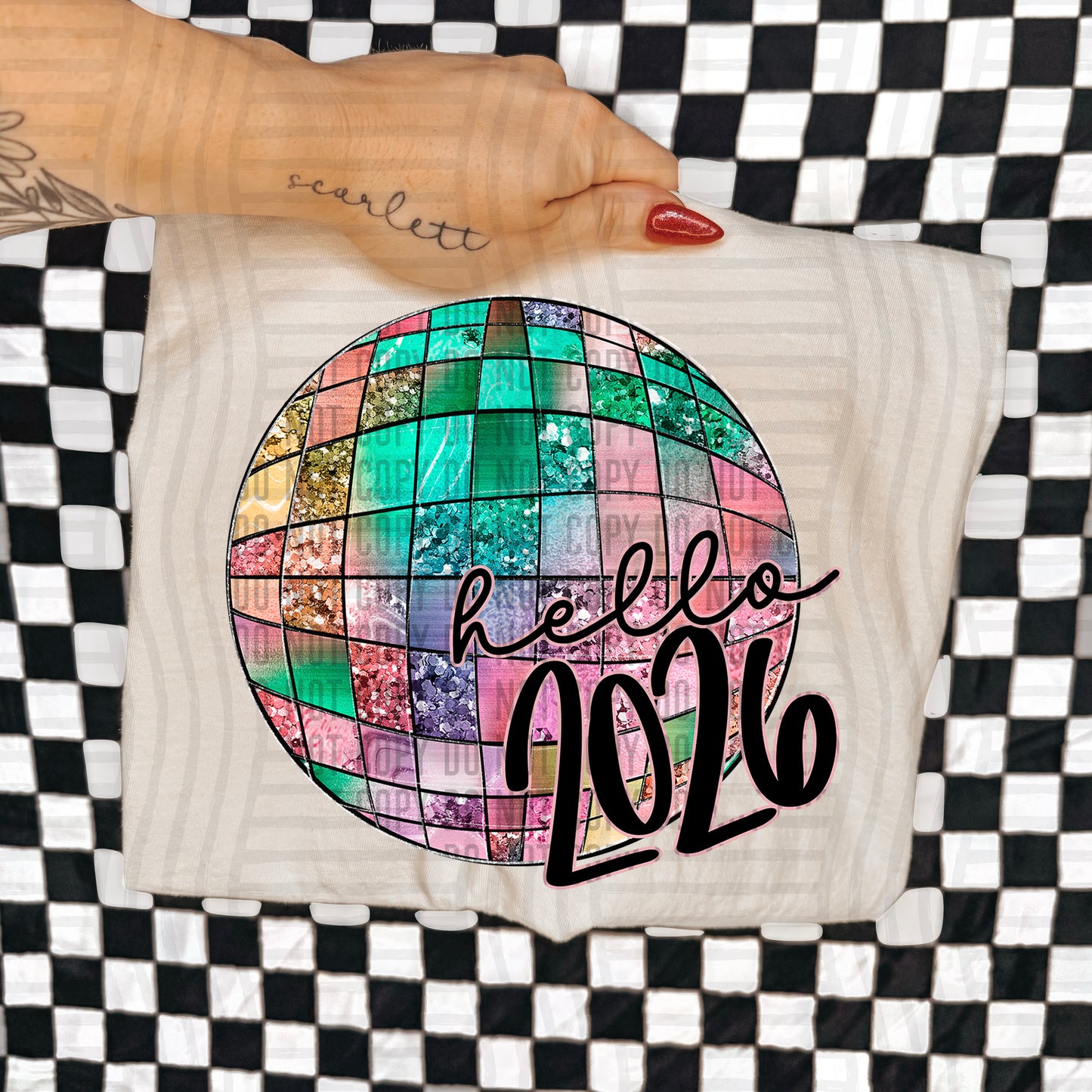 New Year 2026 Pastel Disco