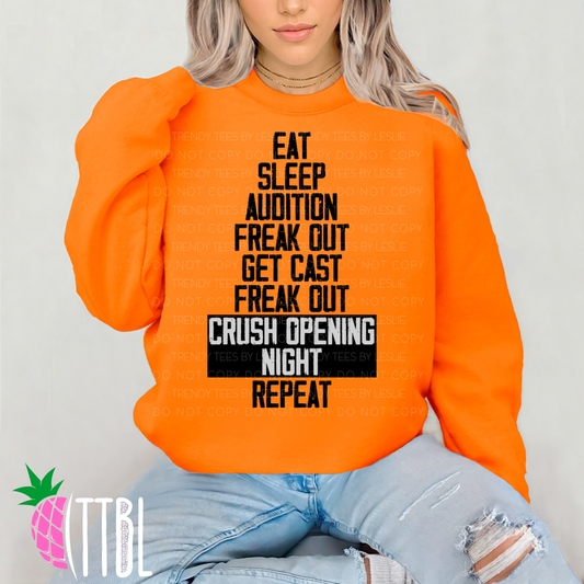 Eat Sleep Audition Youth Tee