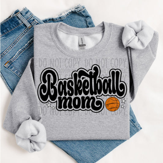 Sports Mom DTF Transfer (Basketball Mom)