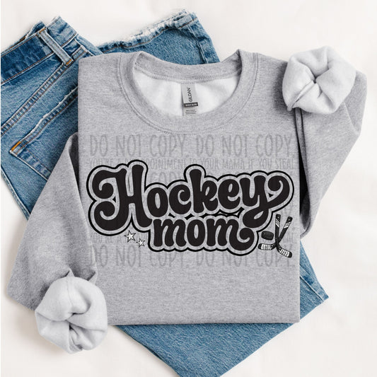 Sports Mom DTF Transfer (Hockey Mom)