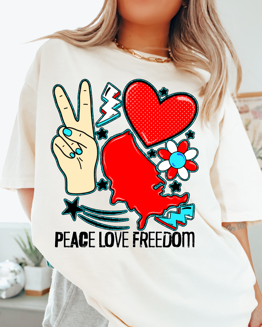 Peace Love Freedom