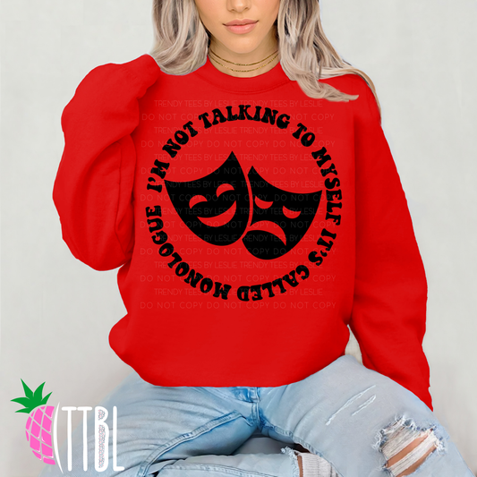I'm not talking to myself Youth Tee
