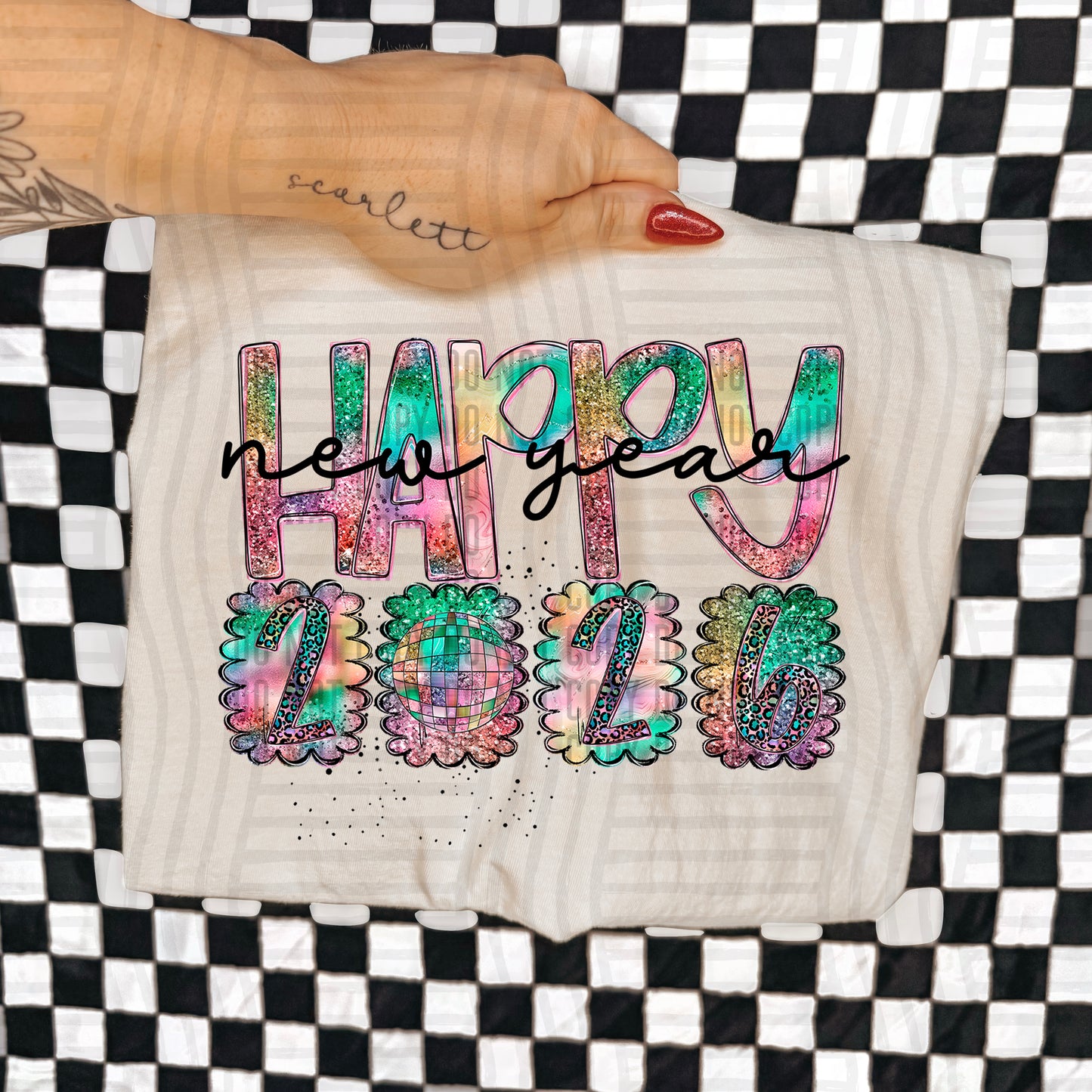 New Year 2026 Pastel