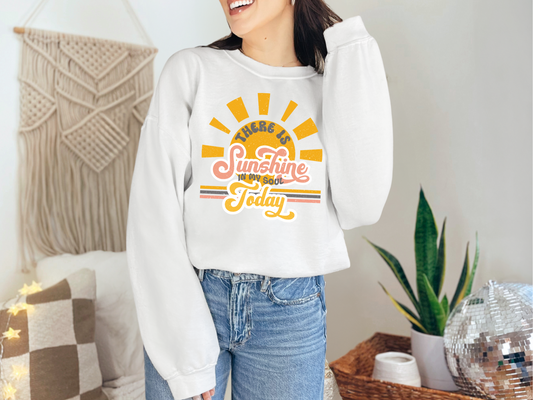 There is sunshine in my soul today