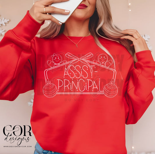 Assist-Princial (gingerbread w/ornaments)