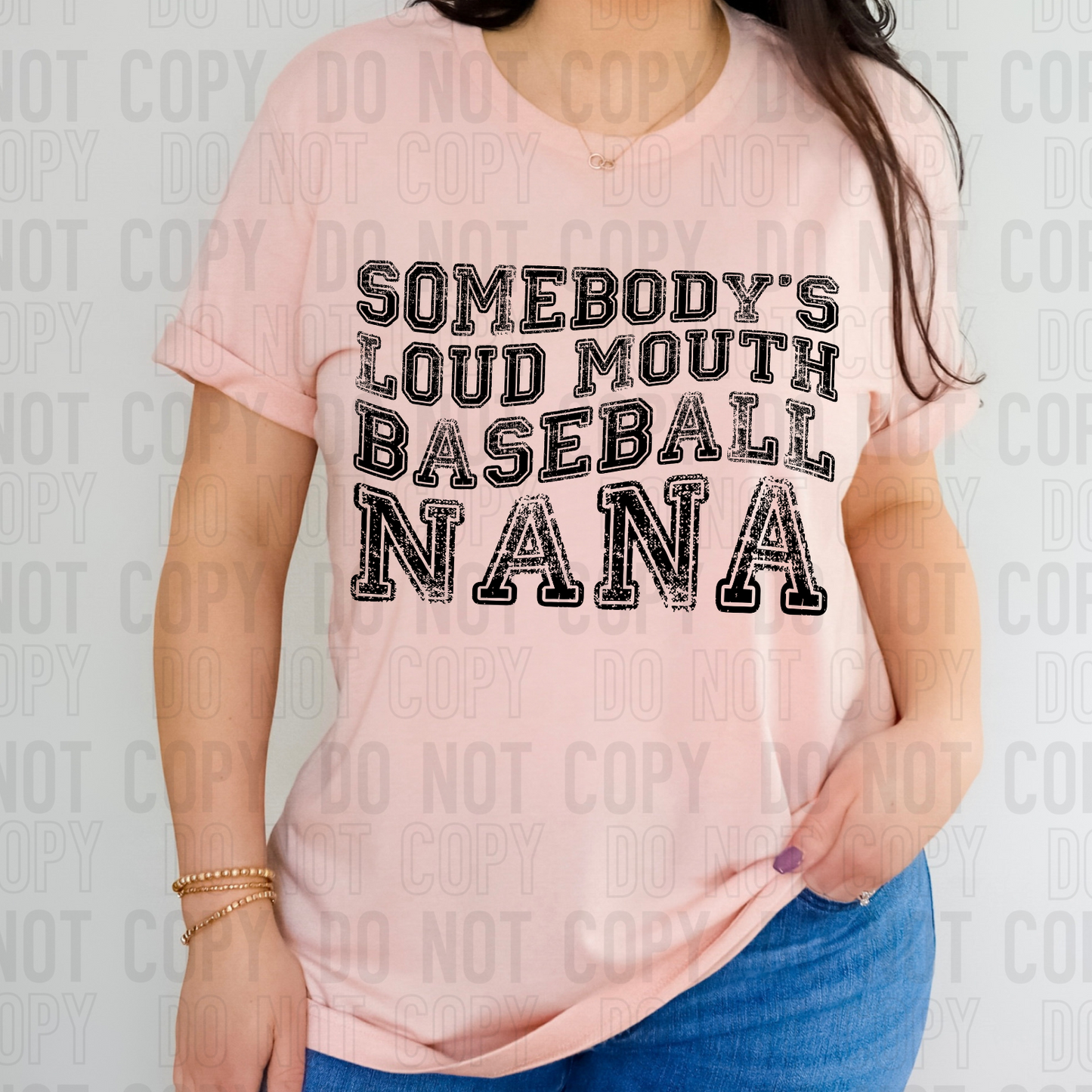 Somebody's loud mouth baseball nana