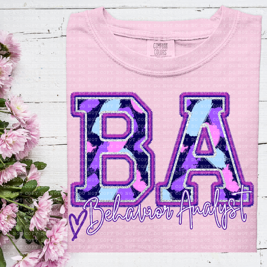 Behavior Analyst (Perfectly Purple)