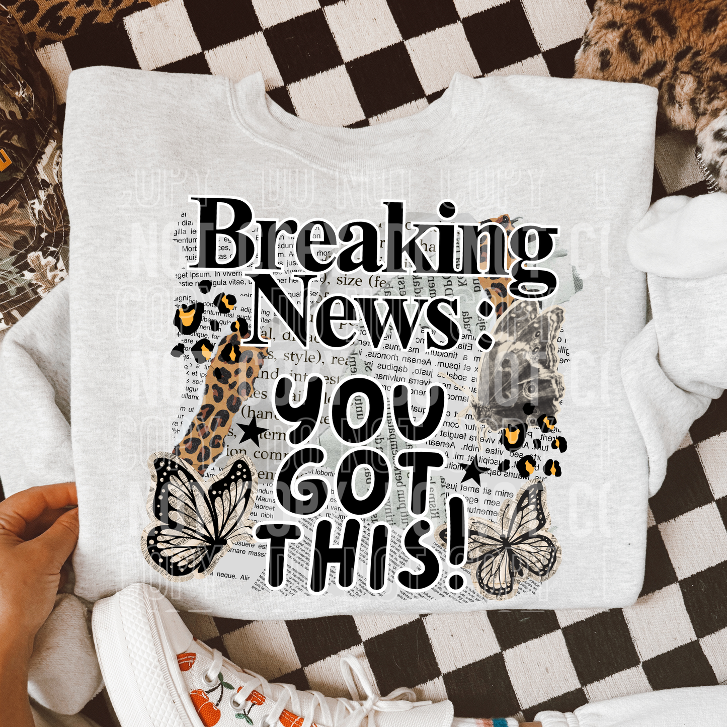 Breaking News You Got This DTF Transfer