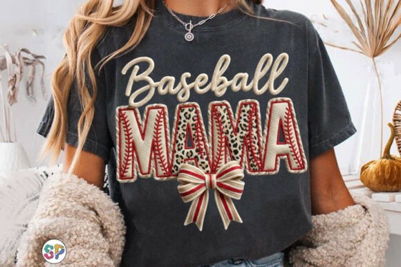 Baseball Mama Neutral DTF Transfer