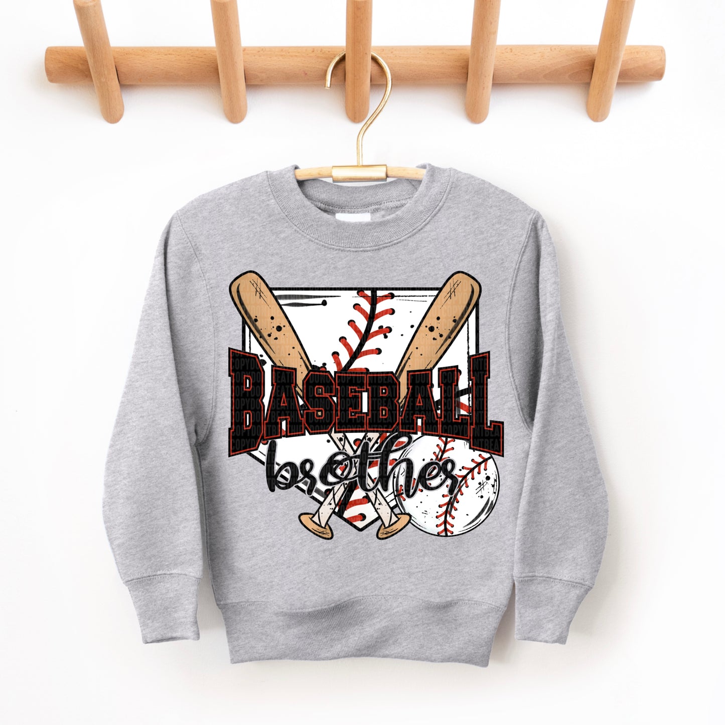 Baseball Brother DTF Transfer