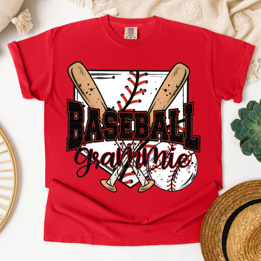 Baseball Grammie DTF Transfer