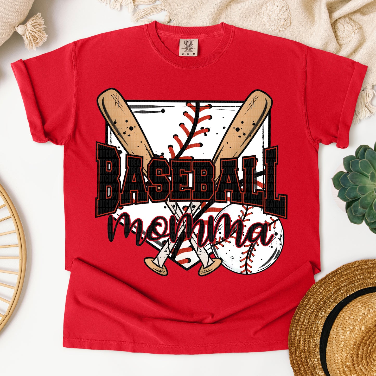 Baseball Momma DTF Transfer