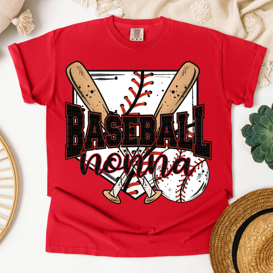 Baseball Nonna DTF Transfer