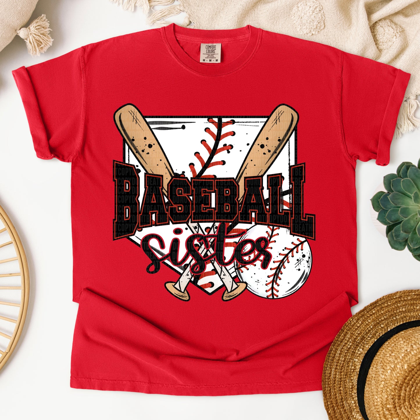 Baseball Sister DTF Transfer