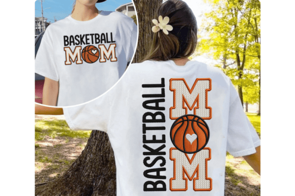 Basketball Mom DTF Transfer (back)