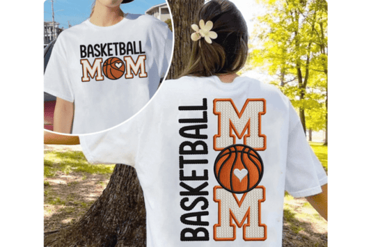Basketball Mom DTF Transfer (back)