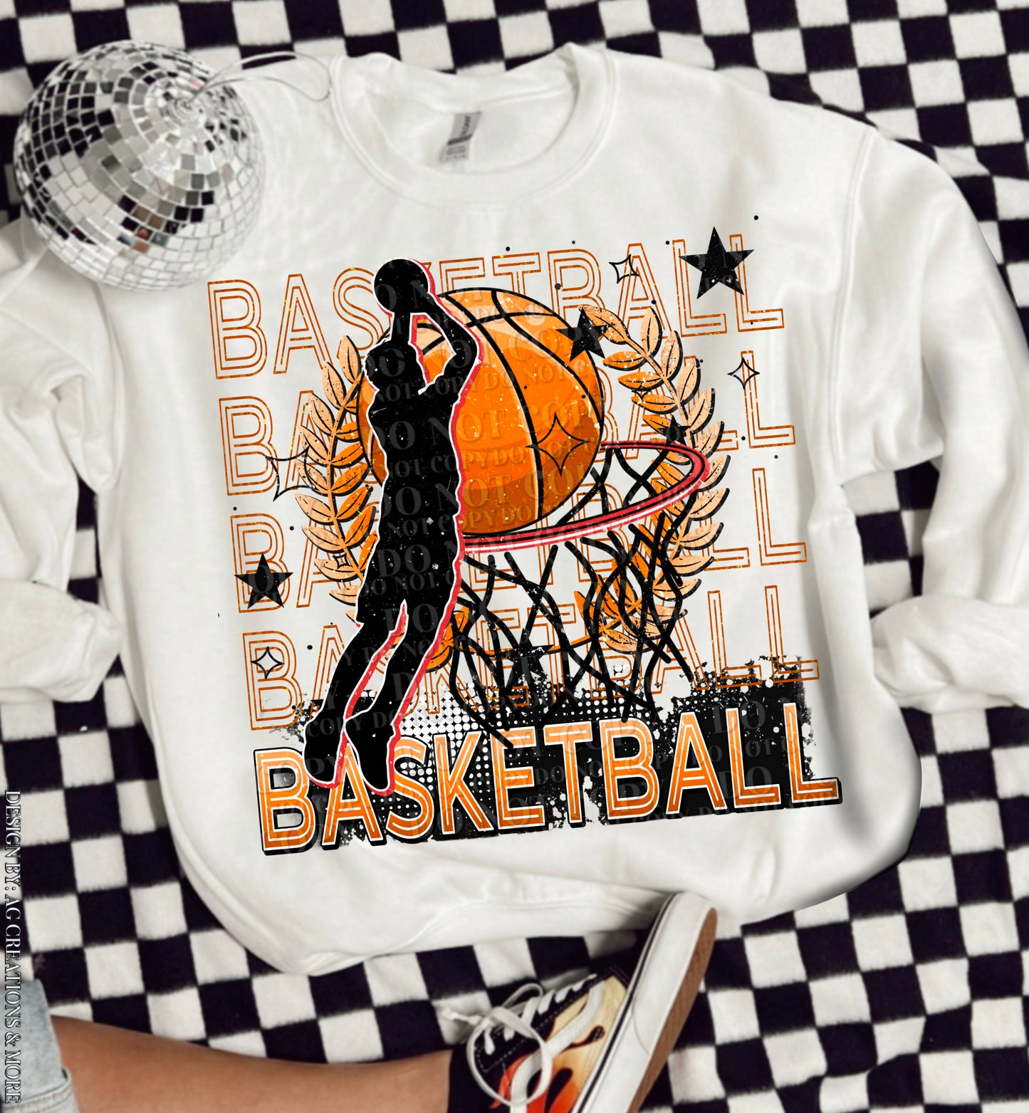 Basketball Player DTF Transfer