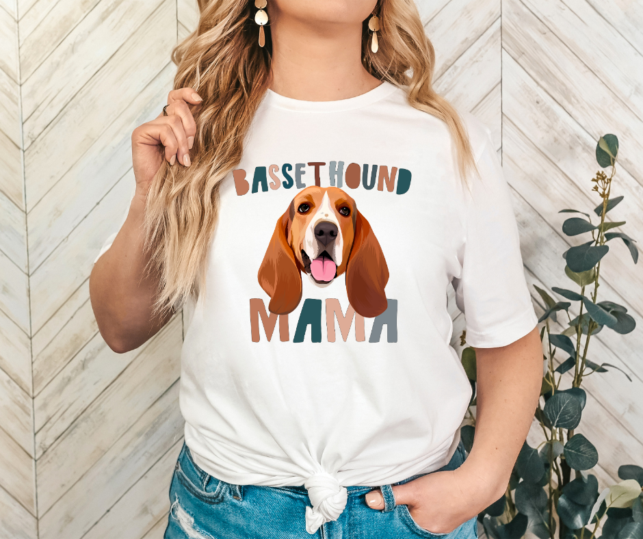 Baset hound Mama