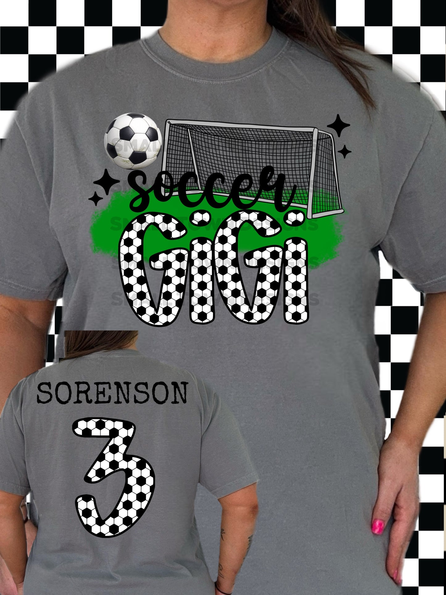 Soccer Gigi DTF Transfer