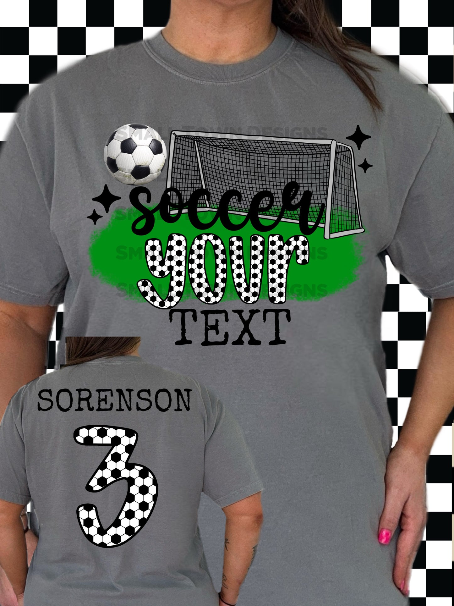 Soccer Custom DTF Transfer