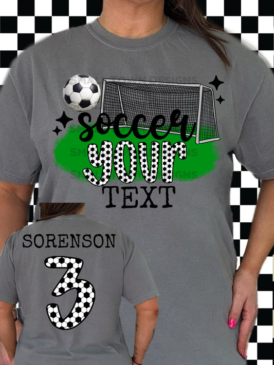 Soccer Custom DTF Transfer