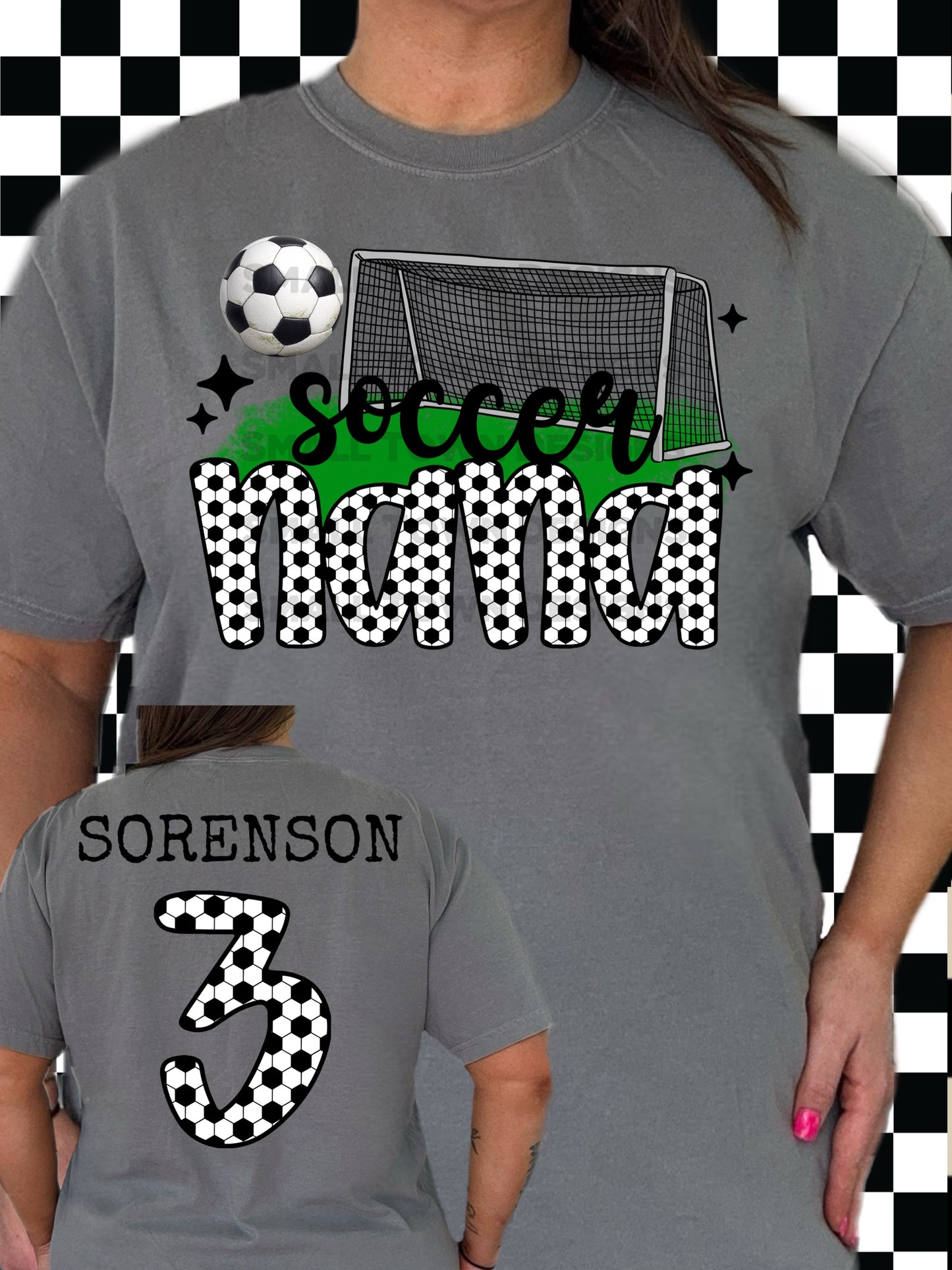 Soccer Nana DTF Transfer