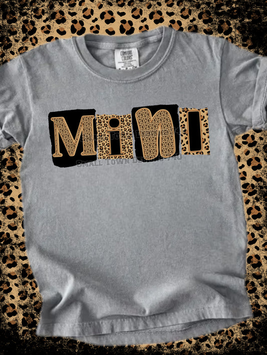Leopard Print “Mini” DTF Transfer