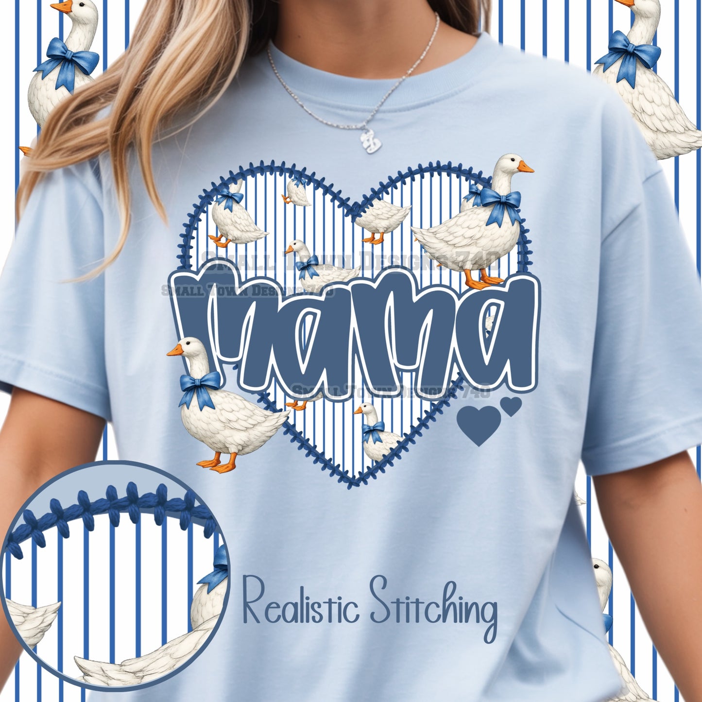 Mama Goose Heart DTF Transfer