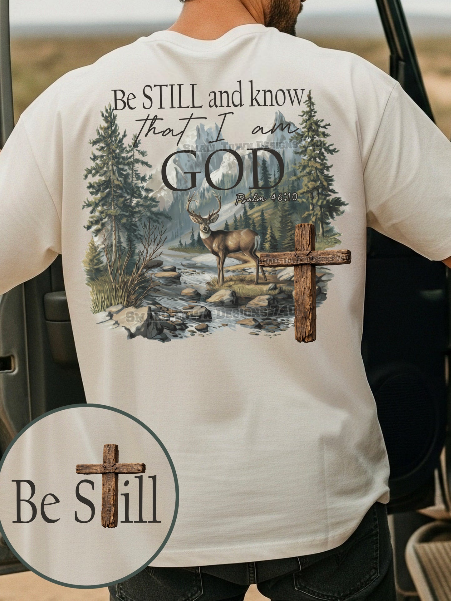 Be Still and Know That I Am God DTF Transfer
