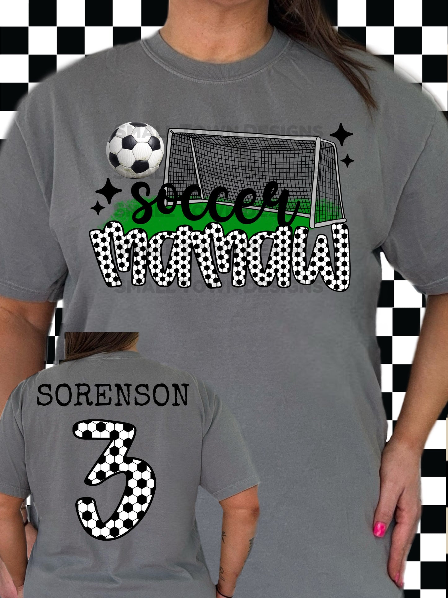 Soccer Mamaw DTF Transfer
