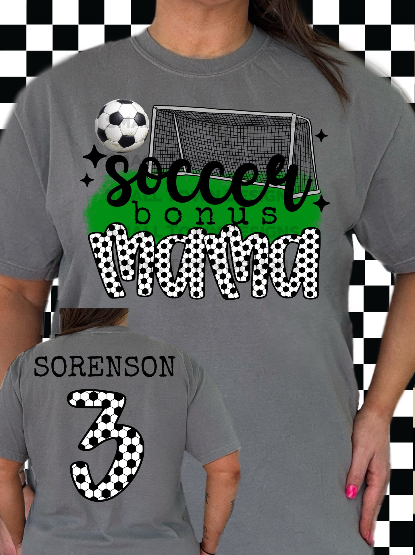 Soccer Bonus Mama DTF Transfer