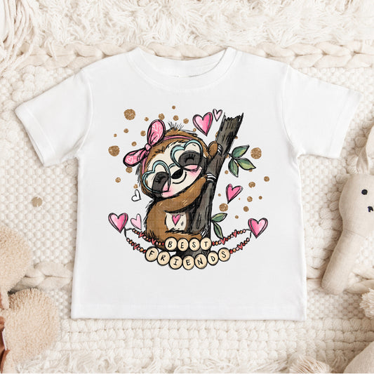 Best Friends Sloth DTF Transfer