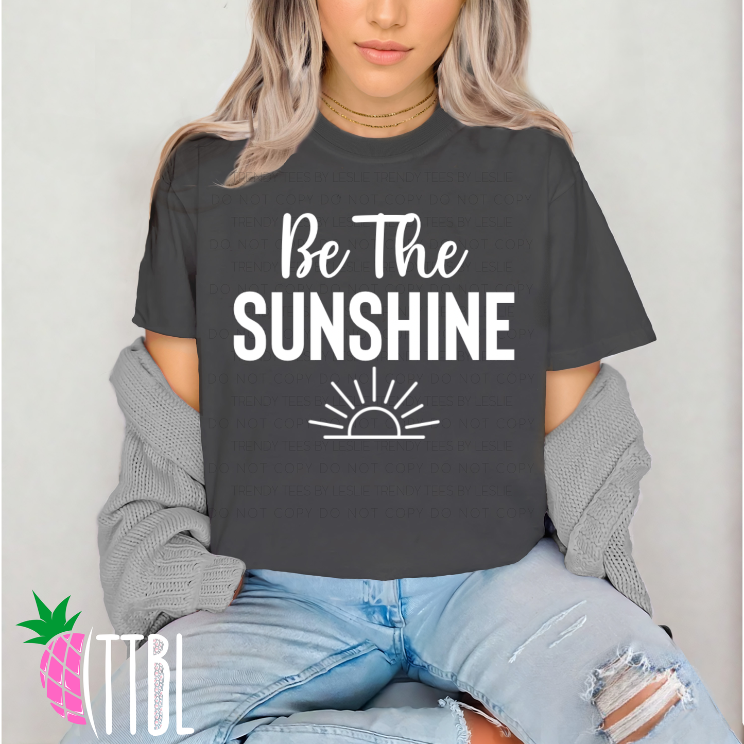 Be the sunshine (white)