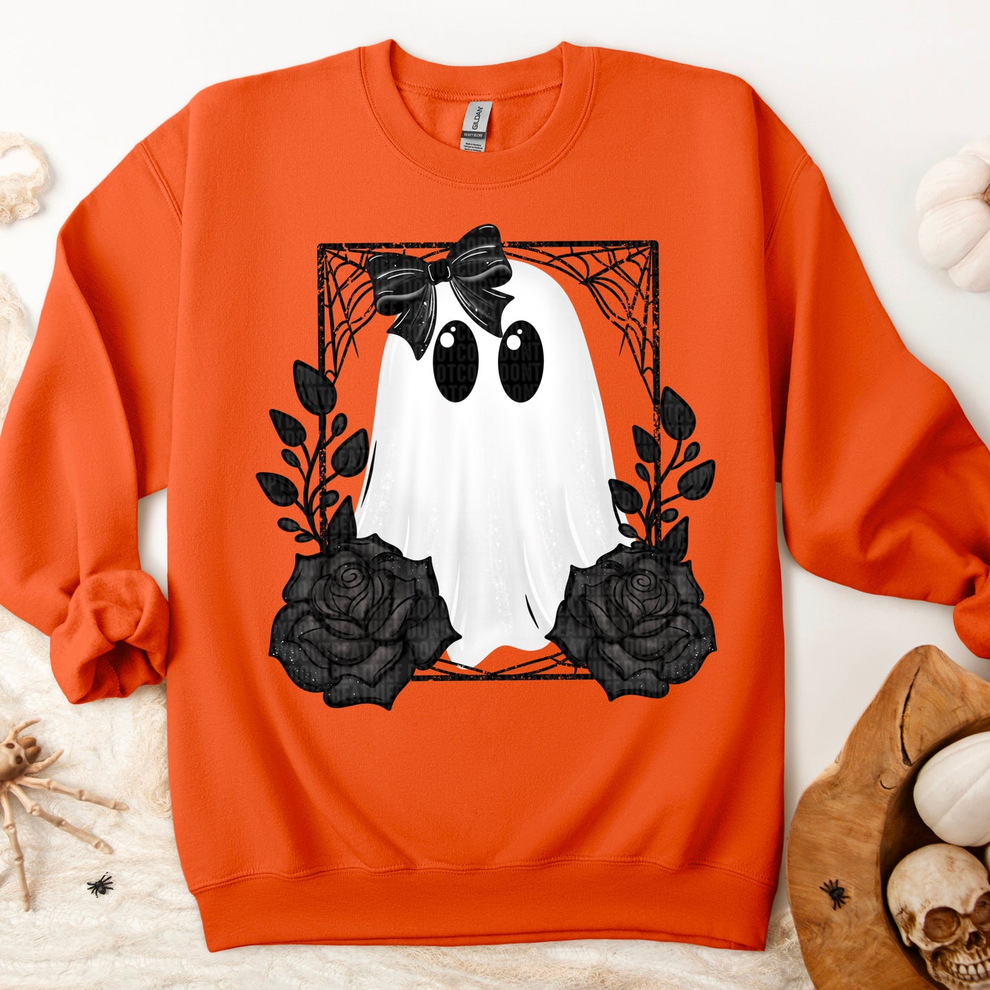 Black and White Ghost