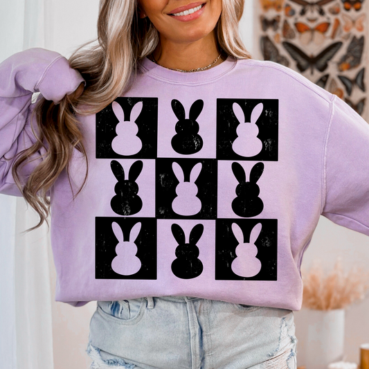 Black Bunny Collage