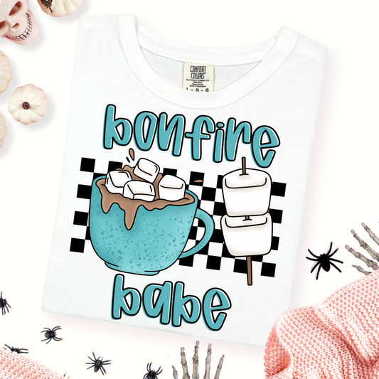 Bonfire Babe (black checkered)
